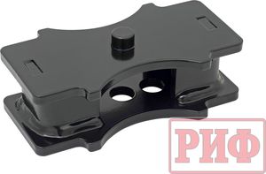 Проставка РИФ рессора-мост H=40 мм (отв. 14,5мм ось 13мм) для Toyota Hilux VII 2004-2015. Артикул PRM-D13-40