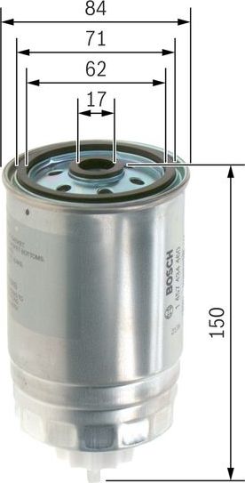 Топливный фильтр Bosch. Артикул 1 457 434 460