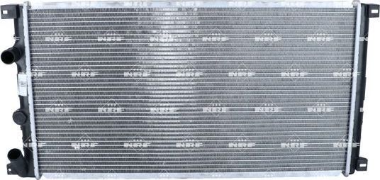 Радиатор охлаждения двигателя NRF (алюминий) для Renault Master II 1998-2010. Артикул 55350