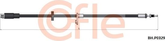 Тормозной шланг Cofle. Артикул 92.BH.PE029