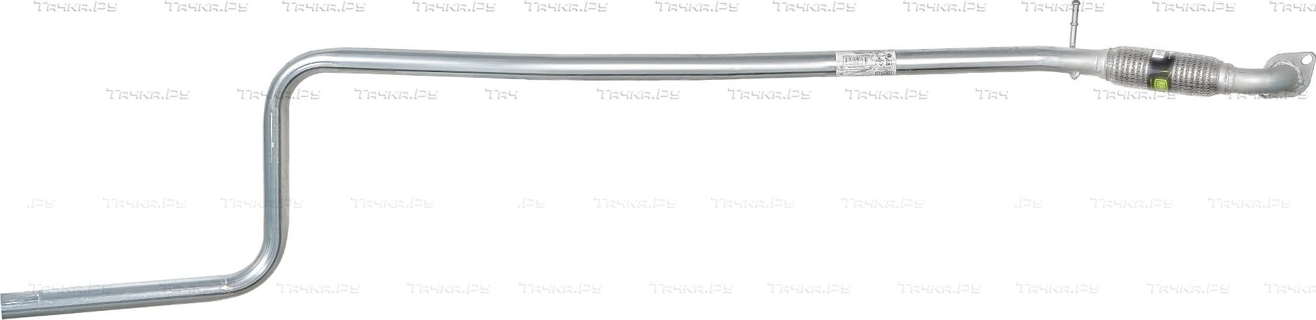 Глушитель Trialli (алюминий / сталь) для Ford Fiesta V 2001-2008. Артикул ECP 0110