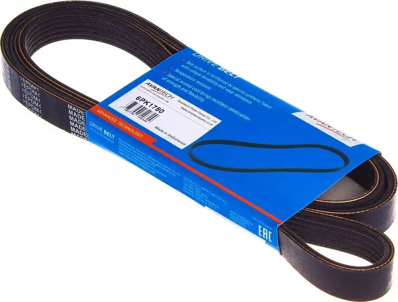 Поликлиновой ремень (Avantech). Артикул 6PK1780