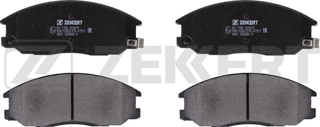 Тормозные колодки Zekkert передние для Hyundai Terracan I 2001-2006. Артикул BS-1794