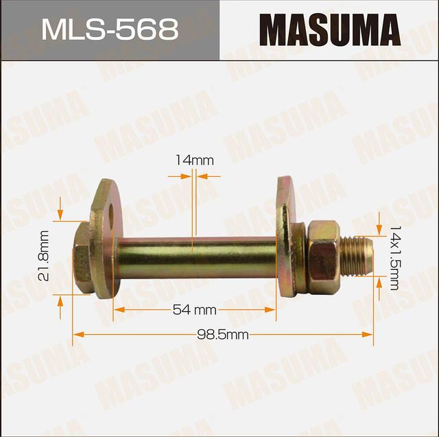 Болт развальный Masuma. Артикул MLS-568
