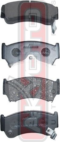 Тормозные колодки Akyoto Packing AKYOTO. Артикул AKD-1289