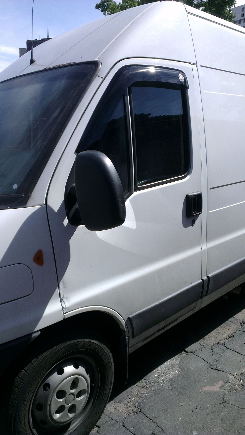 Дефлекторы SIM для окон Fiat Ducato III 250 2006-2017. Артикул SFIDUC0632