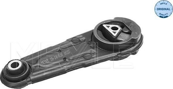 Подушка (опора) двигателя Meyle Original задняя нижняя для Renault Logan II 2007-2026. Артикул 16-14 030 0033