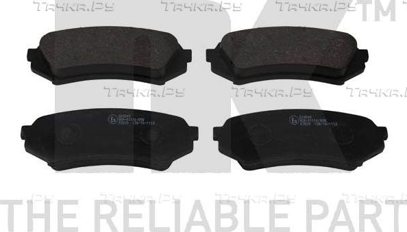 Тормозные колодки NK. Артикул 224549