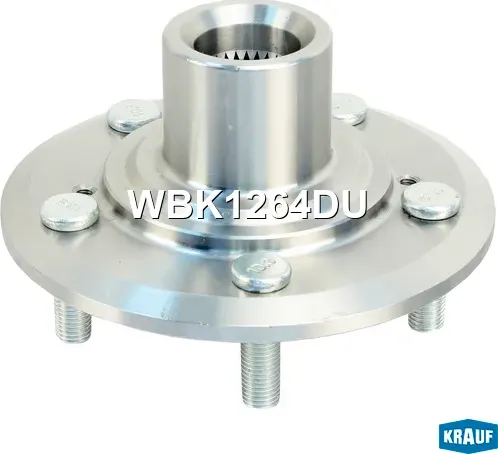 Ступица колеса с подшипником в сборе и монтажный к Krauf. Артикул WBK1264DU