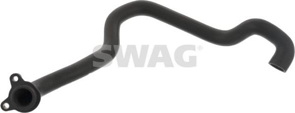 Патрубок радиатора (системы охлаждения) SWAG (полимерный материал) для BMW X1 I (E84) 2009-2011. Артикул 20 94 6488