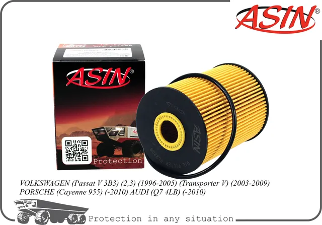 Фильтр масляный (Asin). Артикул ASINFL2238