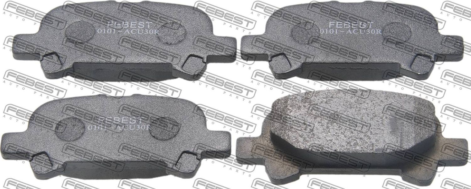 Тормозные колодки Febest. Артикул 0101-ACV30R