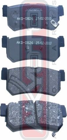 Тормозные колодки Akyoto Packing AKYOTO. Артикул AKD-0826