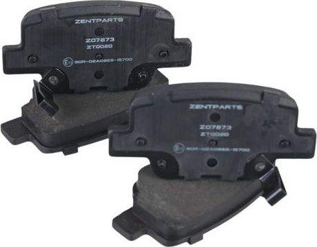 Тормозные колодки Zentparts. Артикул Z07873