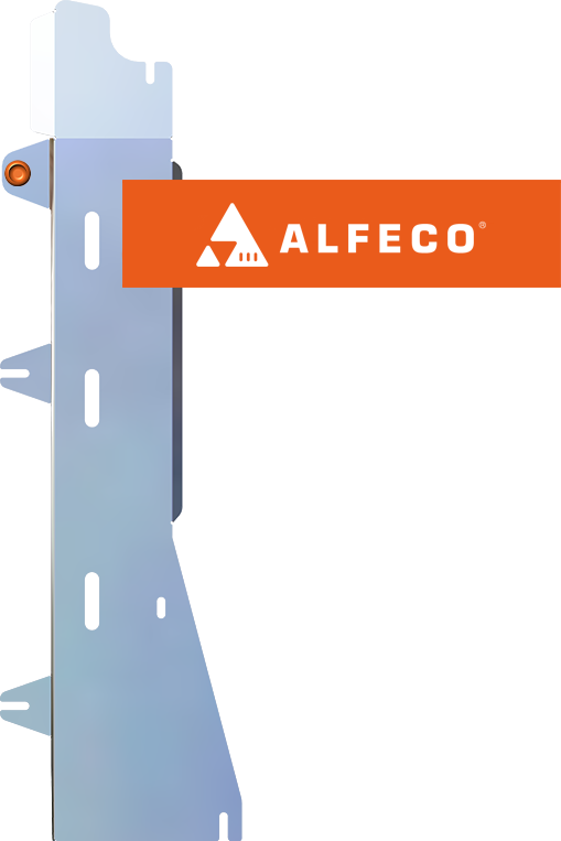 Защита алюминиевая Alfeco (4 мм) для топливопровода Daihatsu Taft 2020-2026. Артикул ALF.24.158 AL4