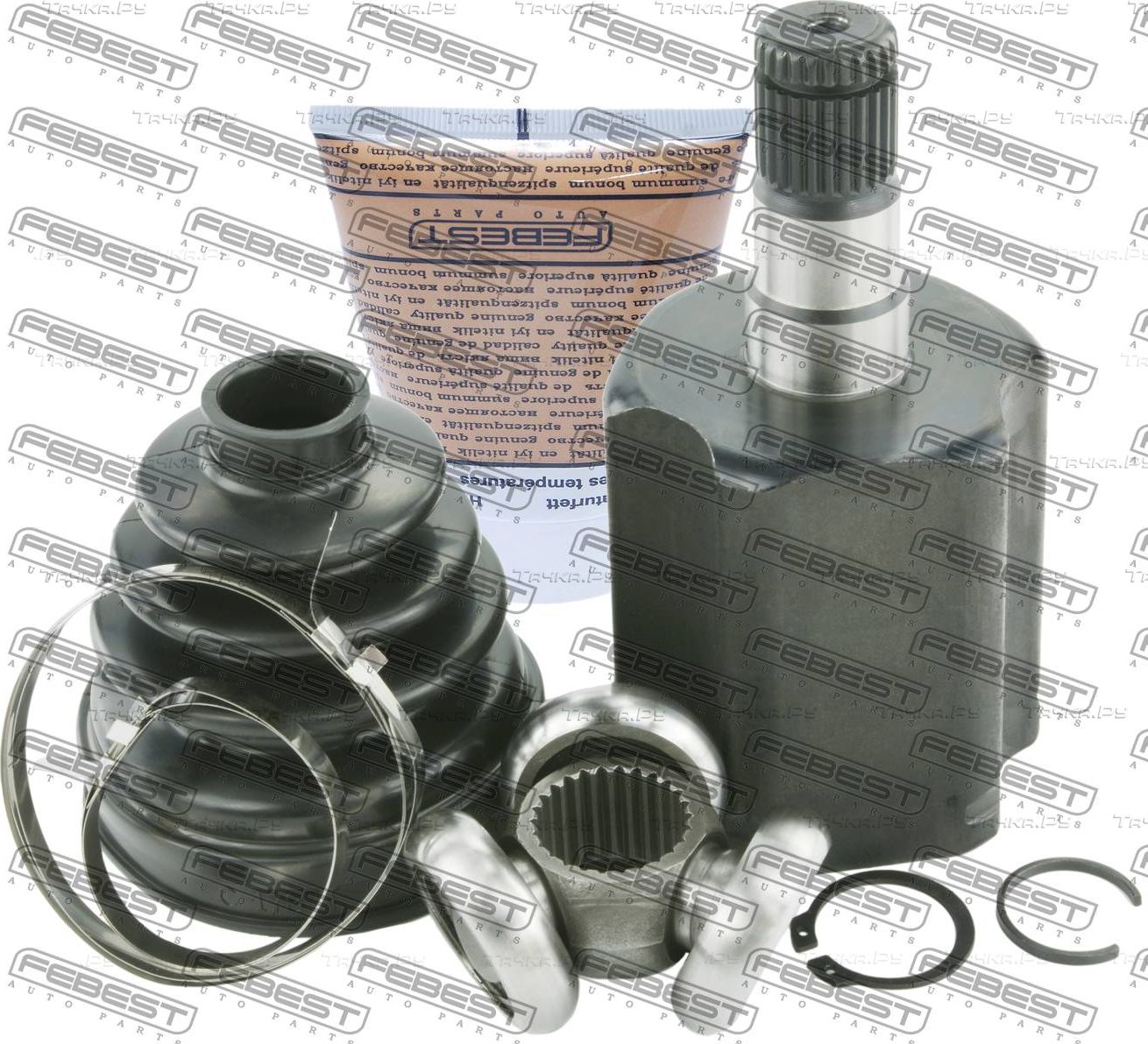 Шрус внутренний (граната) Febest передний левый для Volvo 440 1989-1996. Артикул 2711-S40IILH