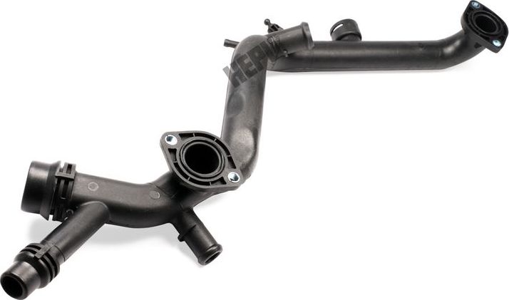 Патрубок радиатора (системы охлаждения) Hepu (полимерный материал). Артикул TM7179