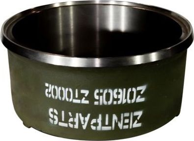 Тормозной барабан Zentparts передний для Mercedes-Benz Actros MP2 2002-2008. Артикул Z01615