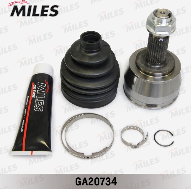 Шрус наружный (граната) Miles передний для Fiat Doblo II 2010-2026. Артикул GA20734