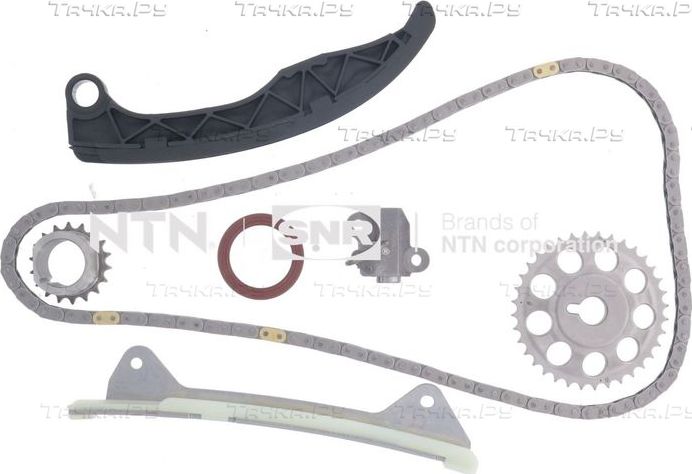 Цепь ГРМ NTN / SNR для Toyota Yaris II 2005-2011. Артикул KDC459.10