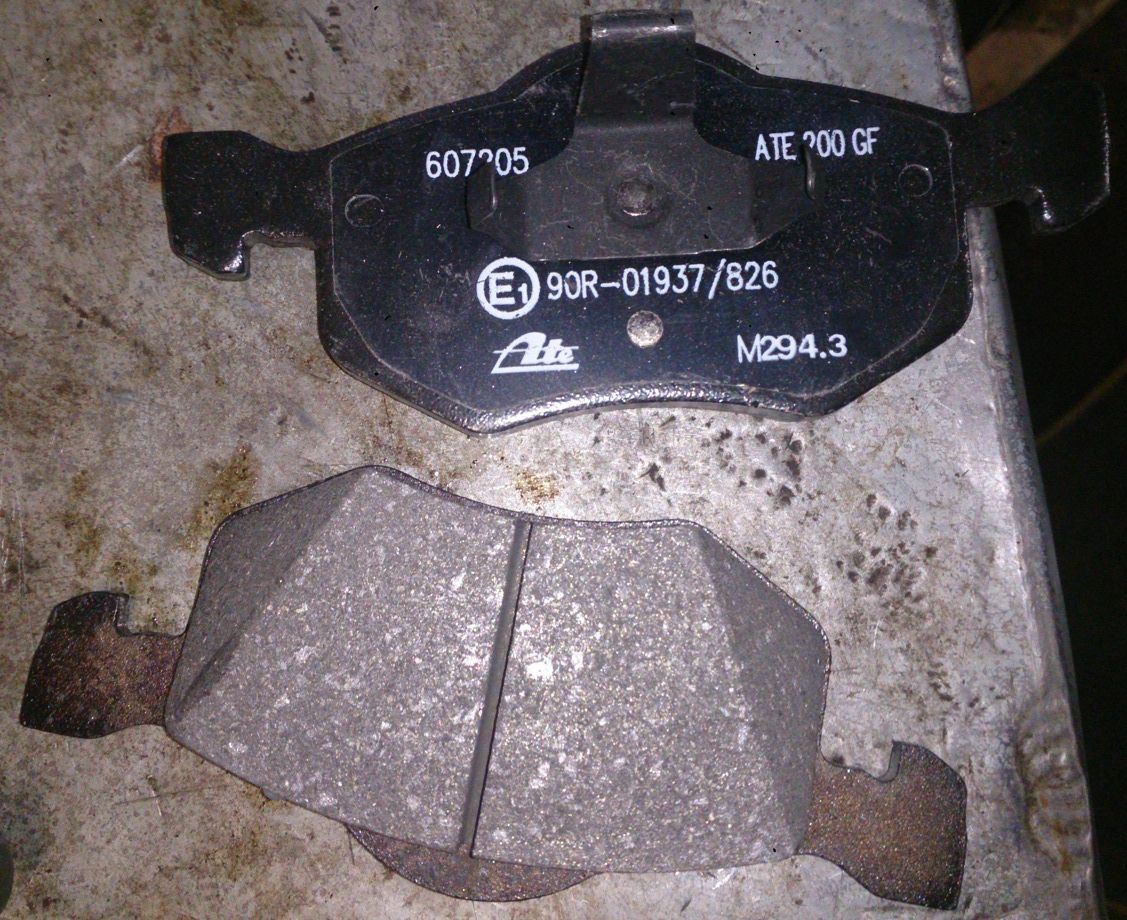 Тормозные колодки ATE. Артикул 13.0460-7205.2