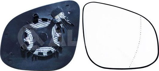 Зеркальное стекло бокового зеркала Alkar правое для Renault Kangoo II 2008-2026. Артикул 6472698