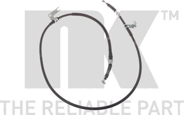 Трос ручника (тросик ручного тормоза) NK. Артикул 903258