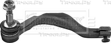 Наконечник рулевой тяги Borg & Beck левый внешний для MINI Hatch III (F55/F56) 2013-2026. Артикул BTR5880