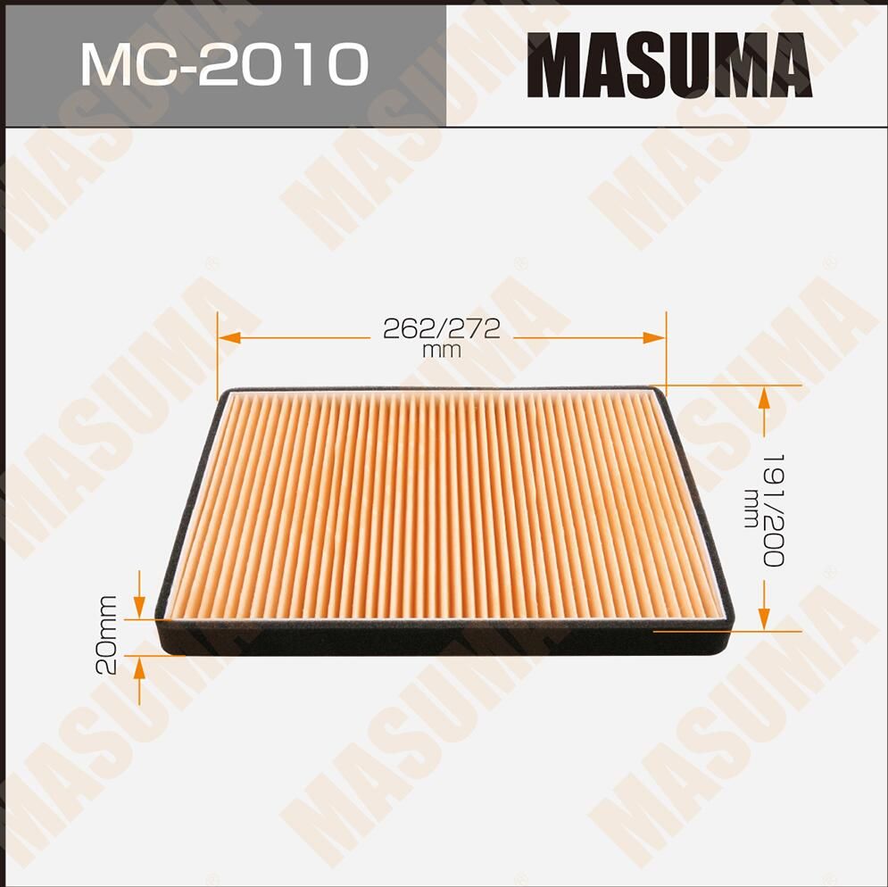 Салонный фильтр Masuma. Артикул MC-2010