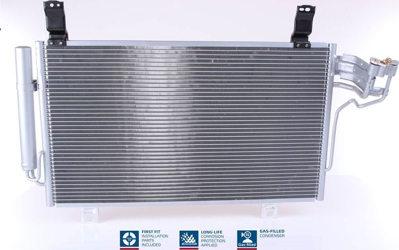 Радиатор кондиционера (конденсатор) Nissens (алюминий). Артикул 940327