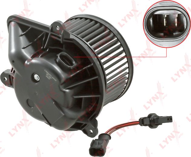 Вентилятор, мотор печки (отопителя) салона LYNXauto. Артикул RF-1891