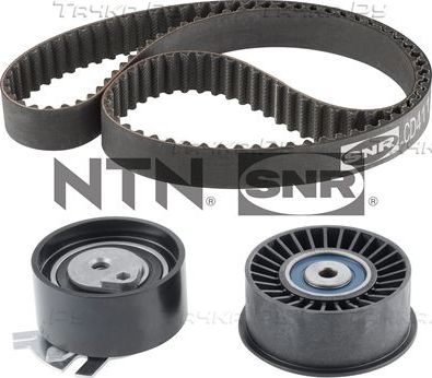 Ремень ГРМ с роликами (комплект) NTN / SNR для Nissan Primastar I 2003-2014. Артикул KD455.50