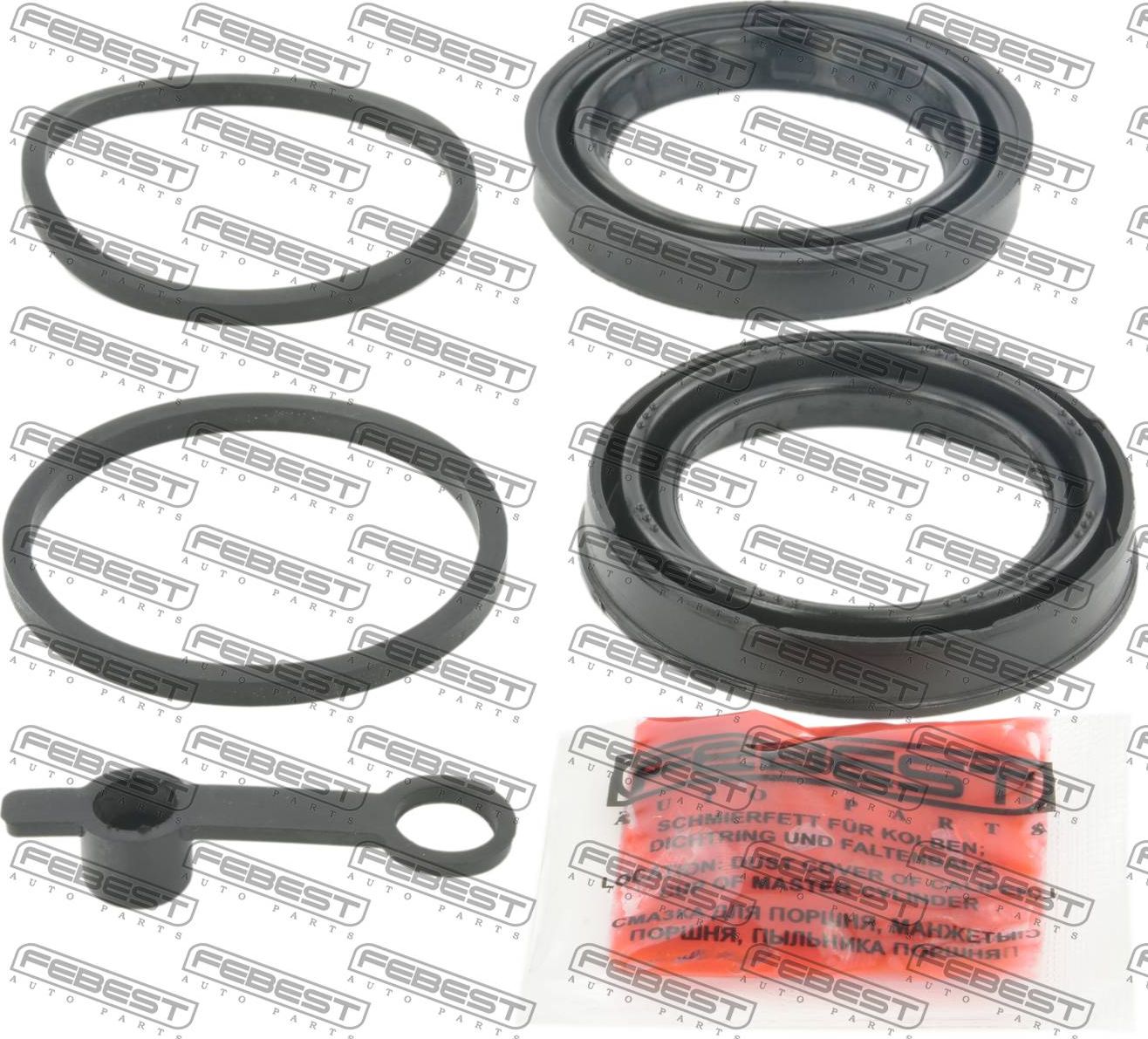 Ремкомплект тормозного суппорта Febest. Артикул 2175-TT9RWDF