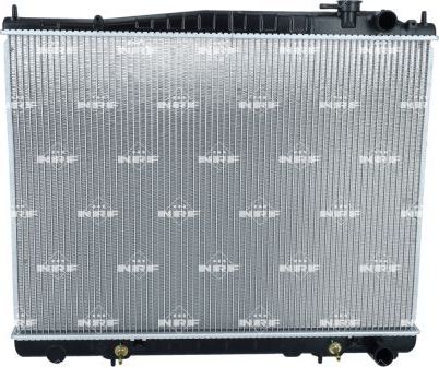 Радиатор охлаждения двигателя NRF (алюминий) для Nissan Pathfinder R50 1997-2004. Артикул 53694