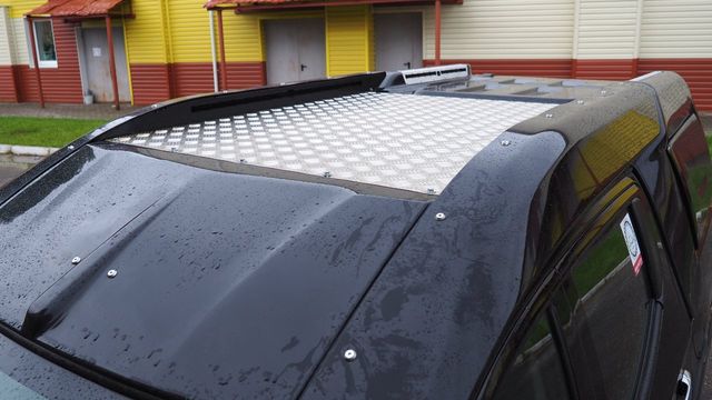 Багажник экспедиционный АВС-Дизайн на крышу Mitsubishi L200 2015-2025. Артикул ABC.MCCL200.LC.006P