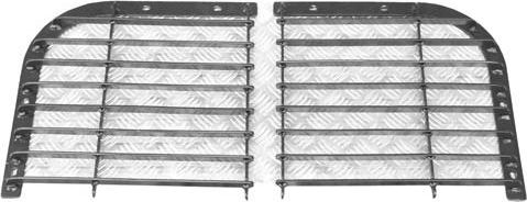 Защитные решетки OJ основных фар (комплект 2 шт.) для УАЗ Hunter 2003-2026. Артикул 12.201.01