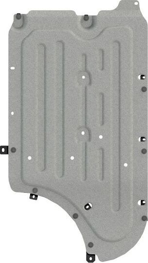 Защита алюминиевая Шериф (3 мм) для КПП BMW X4 2018-2026. Артикул 03.3741