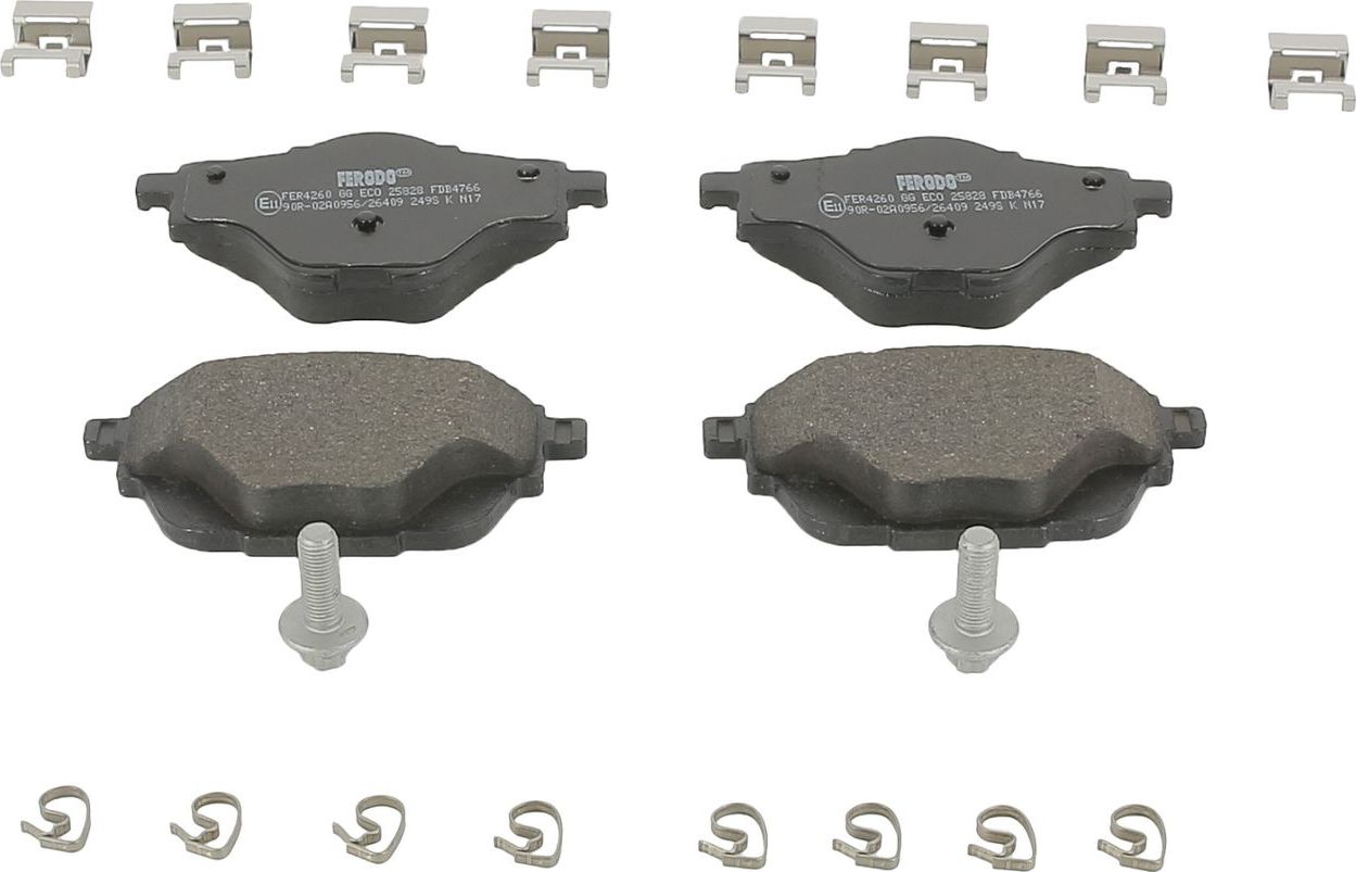 Тормозные колодки Ferodo Premier Eco Friction. Артикул FDB4766