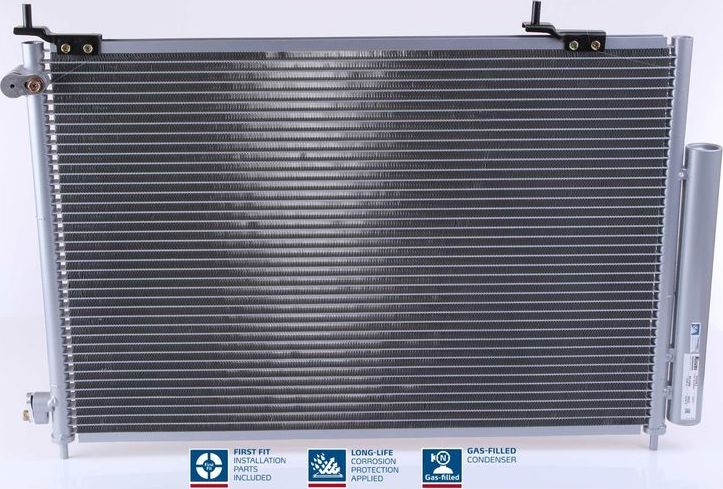 Радиатор кондиционера (конденсатор) Nissens (алюминий). Артикул 940062