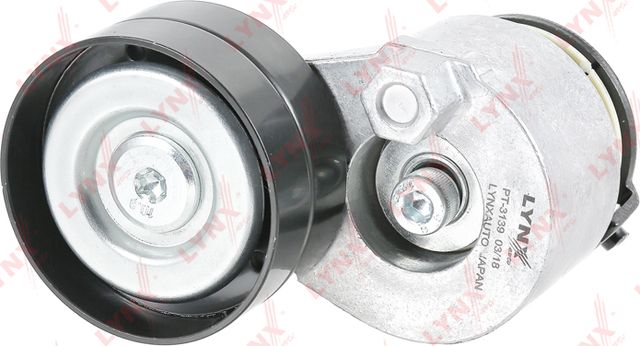 Натяжной ролик (натяжитель) приводного клинового зубчатого ремня LYNXauto. Артикул PT-3139