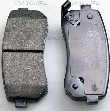 Тормозные колодки Denckermann задние для Hyundai Accent III 2005-2010. Артикул B111033