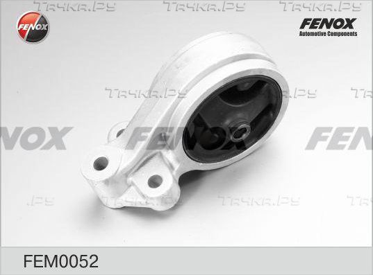 Подушка (опора) двигателя Fenox задняя для Kia Cerato I 2004-2009. Артикул FEM0052