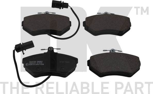 Тормозные колодки NK. Артикул 224756