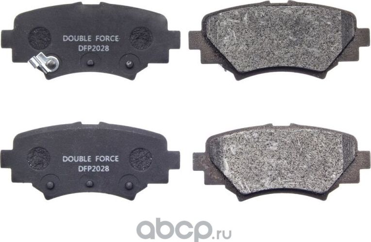 Колодки тормозные дисковые Double Force Double Force. Артикул DFP2028