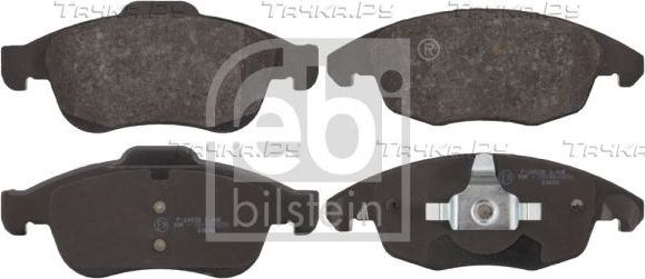 Тормозные колодки Febi Bilstein передние для Citroen C4 I 2006-2013. Артикул 16713