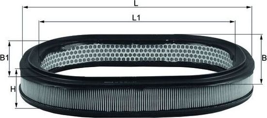 Воздушный фильтр Mahle. Артикул LX 78