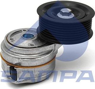 Натяжной ролик (натяжитель) приводного клинового зубчатого ремня Sampa. Артикул 202.052