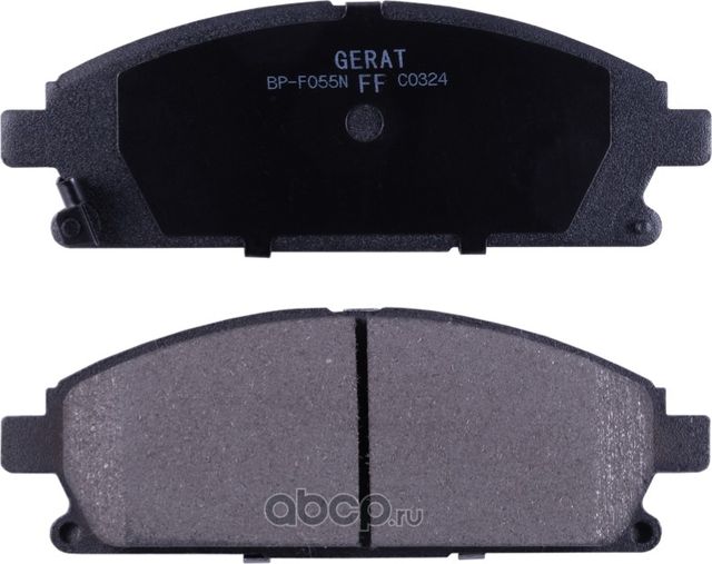 Тормозные колодки Gerat BP-F055N (передние) Normal Gerat. Артикул BPF055N