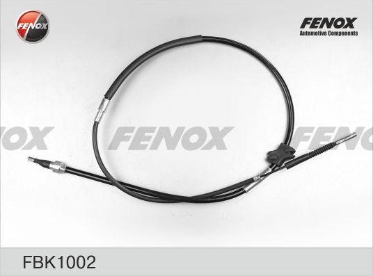 Трос ручника (тросик ручного тормоза) Fenox. Артикул FBK1002