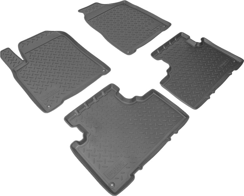 Коврики Норпласт для салона SsangYong Actyon I 2006-2010 ЧЕРНЫЕ. Артикул NPL-Po-83-05